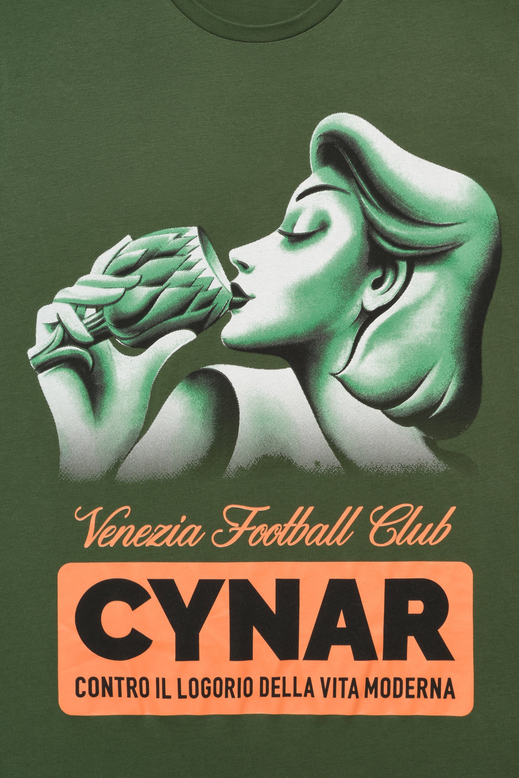 25/26 Cynar Spritz Graphic Green Tee - Image 3